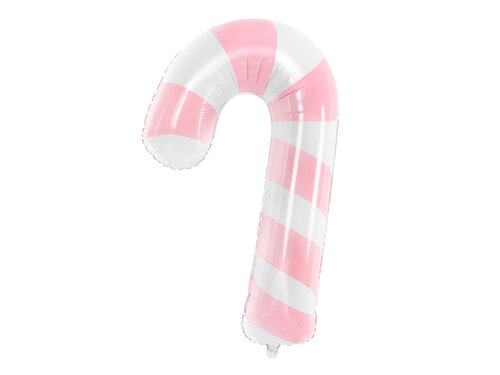 Zuurstok folieballon - roze (1)