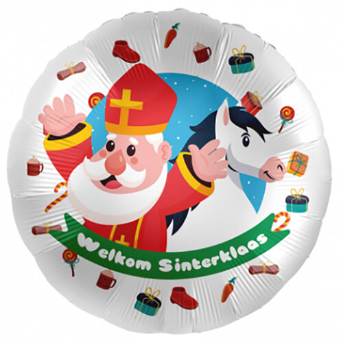 Welkom Sinterklaas - 18 inch