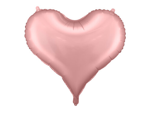 Heart - Light pink - 29 inch - Partydeco (1) Heart - Light pink - 29 inch - Partydeco (1)