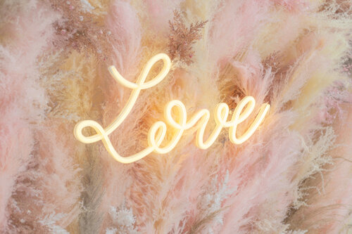 Neon LED - Love - Wit