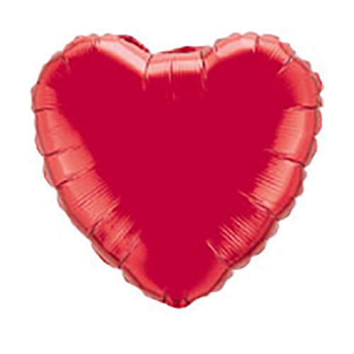 Heart - Red - 18 inch - Flex (10)