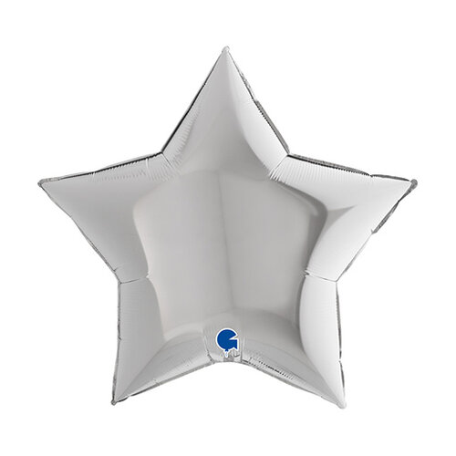 Star - Silver - 18 inch - Grabo (1)