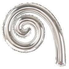 Spiral - Silver - 14 inch - Kaleidoscope (5) Spiral - Silver - 14 inch - Kaleidoscope (5)
