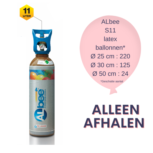 Heliumcilinder Albee FLY S11 verhuur