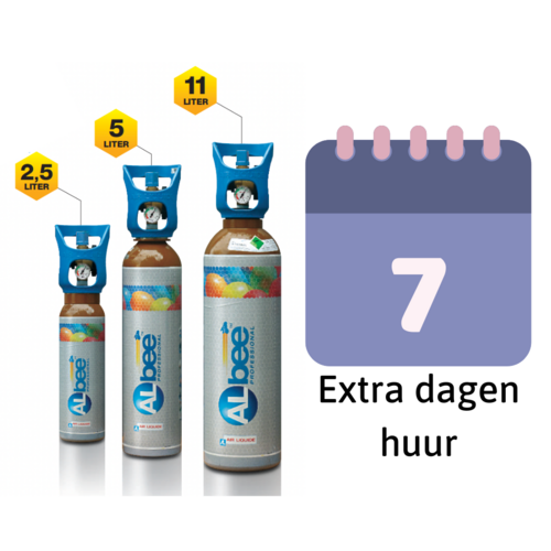 7 dagen extra huren Albee FLY