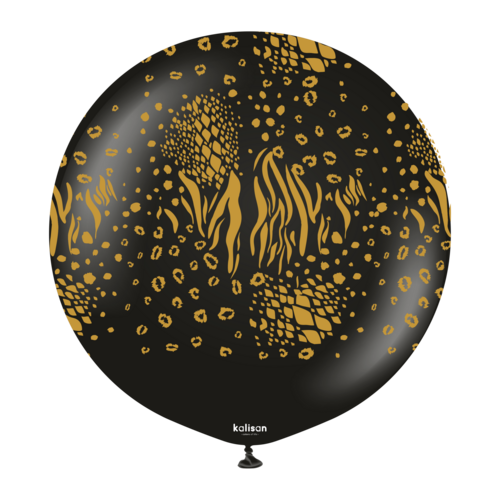 R24 - Safari Mutant - Black - Print Gold - Kalisan (1)