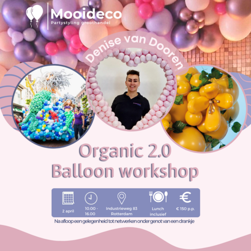 Workshop Organic 2.0 - 2 april 2023 Workshop Organic 2.0 - 2 april 2023