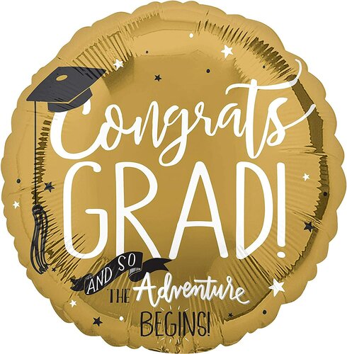Congrats Grad gold