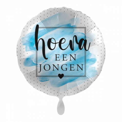 Hoera een jongen - verf - Everloon