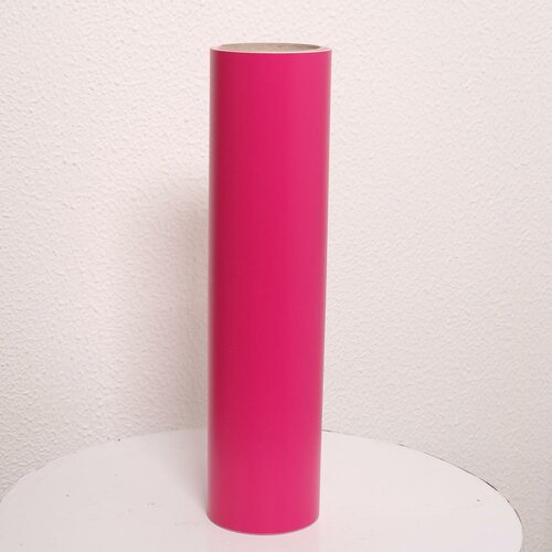 Vinyl Sticker rol DETAPE - Hot pink - Mat - 305mm x 5m