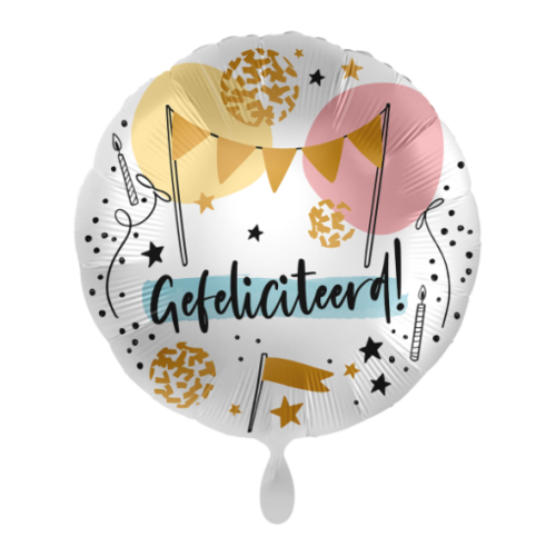 Gefeliciteerd - 18 inch - everloon (1)