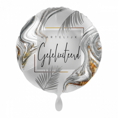 Hartelijk Gefeliciteerd - 18 inch - everloon (1)