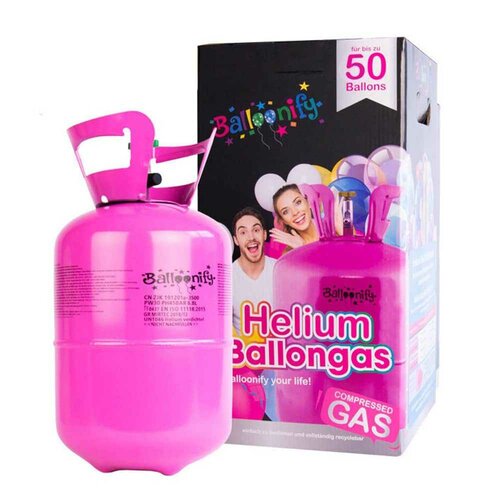 Wegwerp Heliumtank 50x 9" / 30x 12"