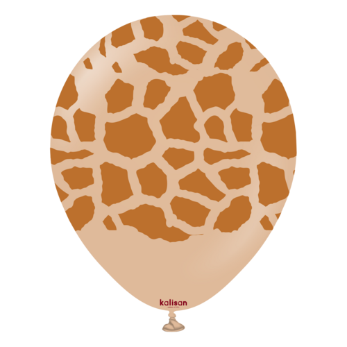 R12 - Safari Giraffe - Desert Sand - Print caramel - Kalisan (25)