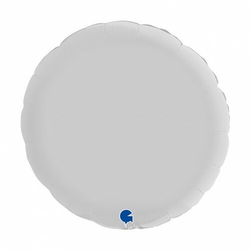 Circle - Satin White - 18 inch - Grabo (1)