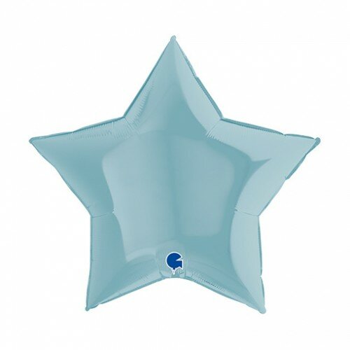 Star - pastel blue - 18 inch - Grabo (1)