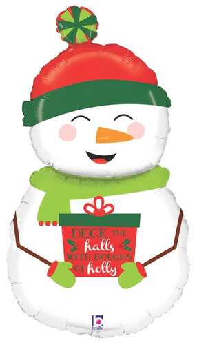 Holiday Snowman - 40 inch - Betallic (1)