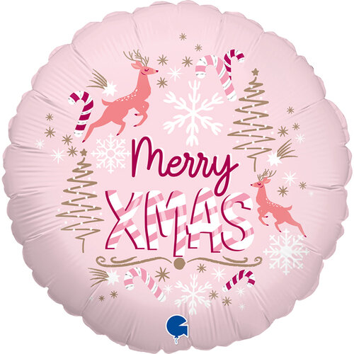 Merry Xmas - Pink - 18 inch - Grabo (1)