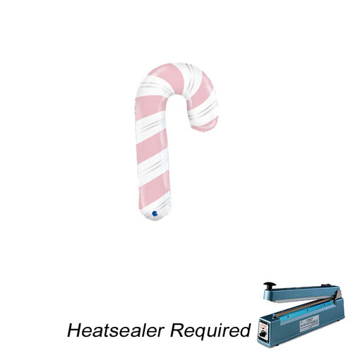 Pastel Pink Candy Cane - 14 inch - Grabo (1)