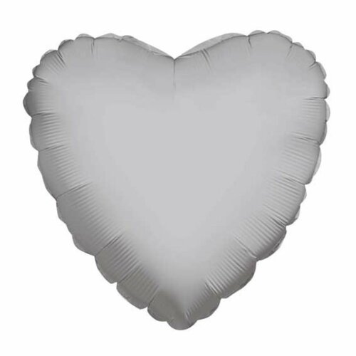 Heart - Zilver - 18 inch - Kaleidoscope (10) Heart - Zilver - 18 inch - Kaleidoscope (10)