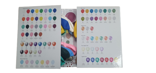 Kalisan Sample Boek - colour chart