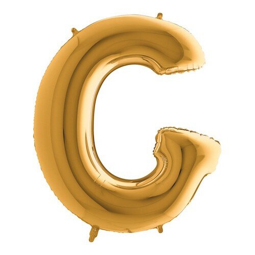 Letter G - goud - 26 inch - Grabo (1)