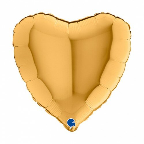 Heart - Gold - 18 inch - Grabo (1)