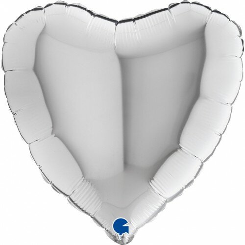 Heart - Silver - 36 inch - Grabo (1)