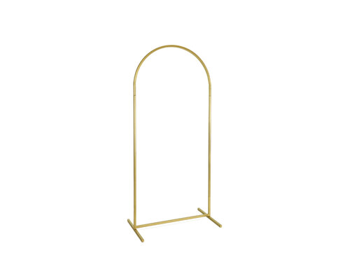 Arch backdrop frame , gold, 1,8m