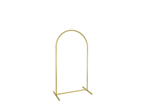 Arch backdrop frame , gold, 1,5m