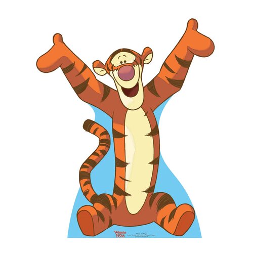 Tijgertje van Winnie de pooh Kartonnen Cutout 70 cm Tijgertje van Winnie de pooh Kartonnen Cutout 70 cm