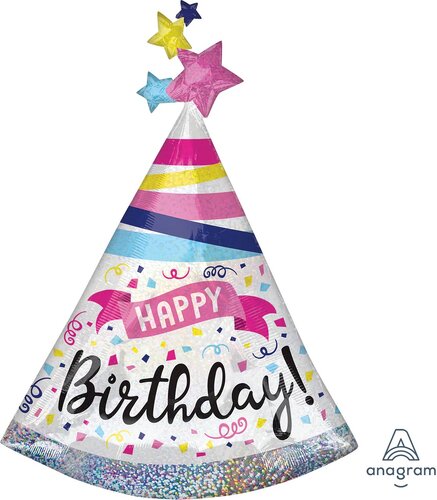 Sparkle banner - Happy birthday - 36 inch - P45 Anagram (1) Sparkle banner - Happy birthday - 36 inch - P45 Anagram (1)