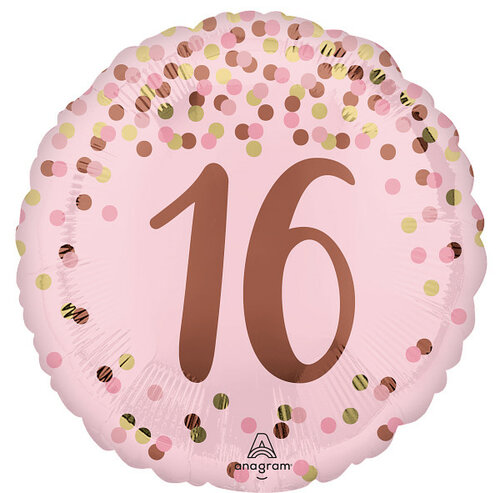 Pretty Pink Birthday - Happy birthday 16 jaar - 18 inch - S40 Anagram (1) Pretty Pink Birthday - Happy birthday 16 jaar - 18 inch - S40 Anagram (1)