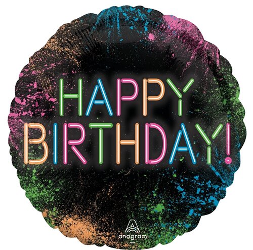 Lets glow crazy - Happy birthday - 18 inch - S40 Anagram (1) Lets glow crazy - Happy birthday - 18 inch - S40 Anagram (1)