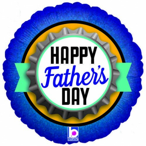 Happy Father'sday - Vaderdag - 18 inch - Betallic (1)