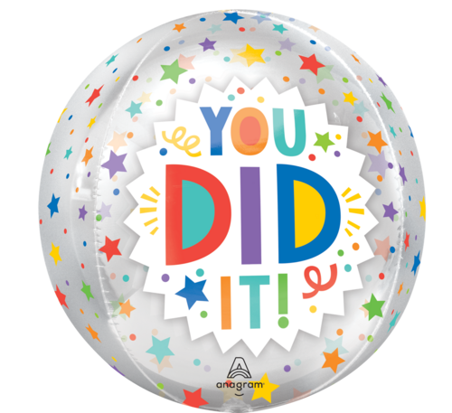 Orbz - You did it ! - Geslaagd - Clear film - 16 inch - G20 Anagram (1) Orbz - You did it ! - Geslaagd - Clear film - 16 inch - G20 Anagram (1)