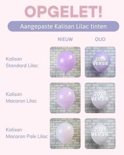 FREE Sample Kalisan - Nieuwe kleuren Lilac