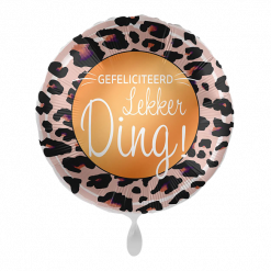 Gefeliciteerd Lekker ding! - 18 inch - everloon (1)
