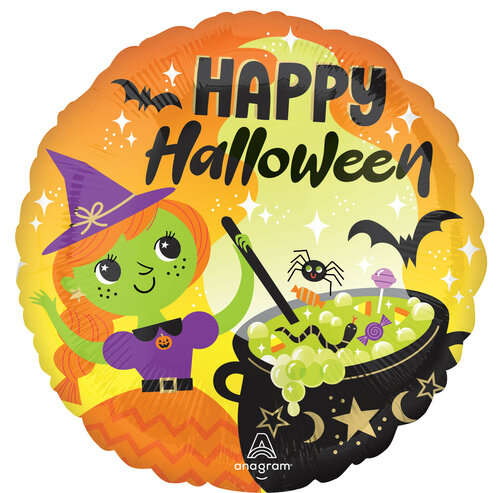 Standard HX® Witch’s Brew - Standard Circle - Halloween - 18 inch - S40 - Anagram(1)