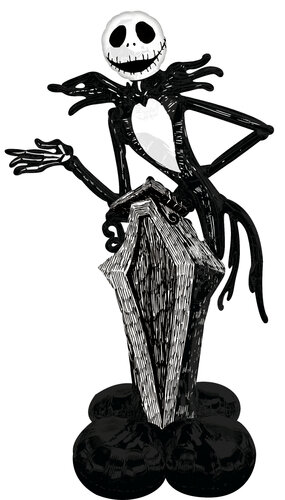 AirLoonz® Large Jack Skellington - Airloonz - Halloween - 64 inch - P82 - Anagram(1)