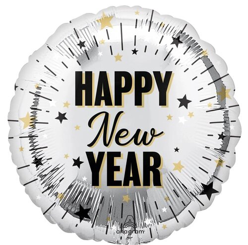 Elegant New Year Celebration - Standard HX - New Year - 18 inch - S40 - Anagram Balloons (1) Elegant New Year Celebration - Standard HX - New Year - 18 inch - S40 - Anagram Balloons (1)