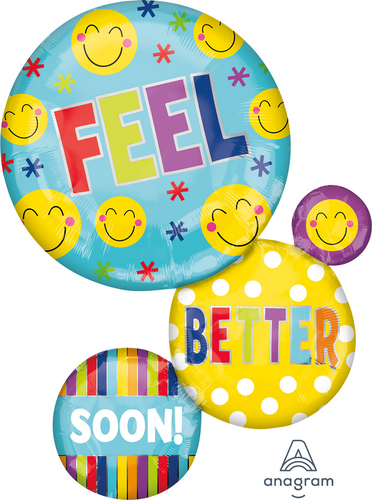 Feel better Soon Bubbles - 28 inch - P35 Anagram (1)