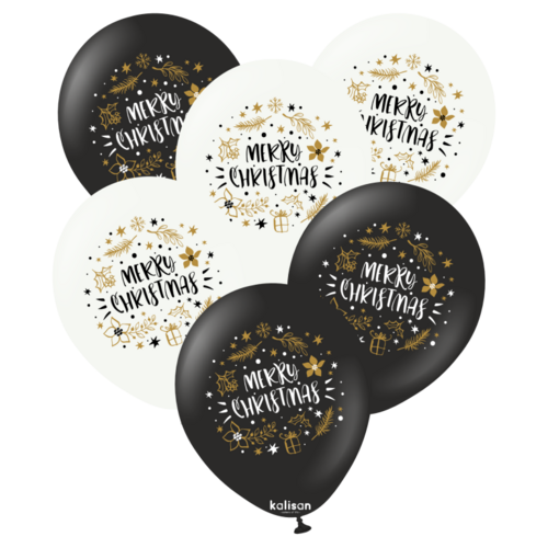 R12 - Merry Christmas - Standard White and Black - Print Gold, Black or White - Kalisan (25)