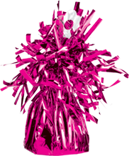 Ballongewicht folie donker Roze (12stuks)