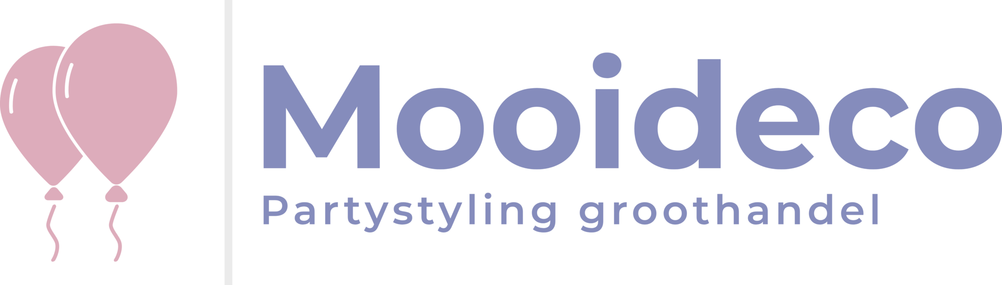 logo Mooideco Partystyling Groothandel